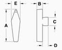 Pointer Knob Dimensions